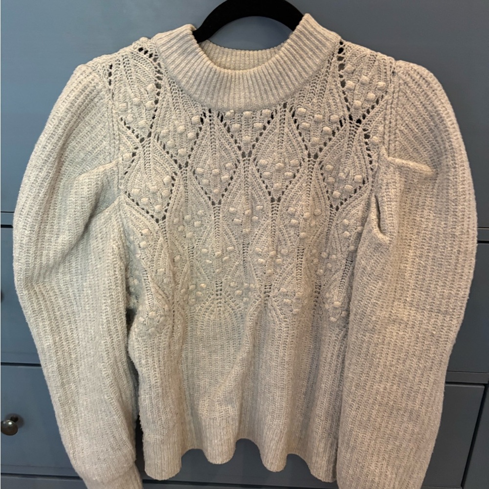 a new day Cream Turtleneck Sweater